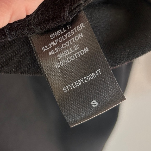 TUCKERNUCK POMANDER PLACE Charlotte Terry Ruffle Mini Dress Black Mod Prep Sz S - Picture 10 of 11